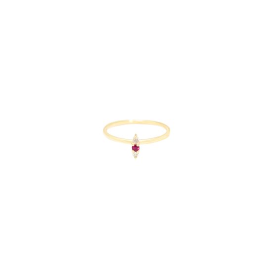 anika ring gold ruby diamonds