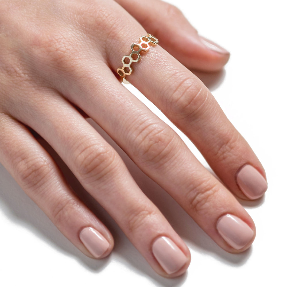 Honeycombs Honeycombs Apis Ring