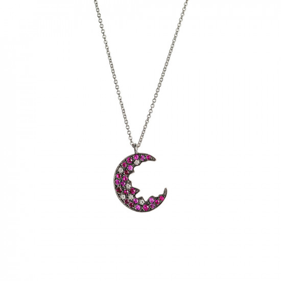 Broken Moon Broken Moon Ruby Necklace