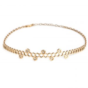 Honeycombs Honeycombs Crown Choker