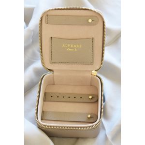 jewelry case travel leather alveare