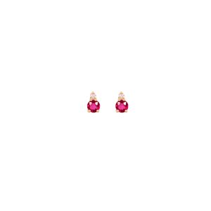 gia big earrings rubies white diamonds gold