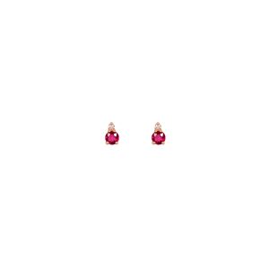 gia big earrings rubies white diamonds gold