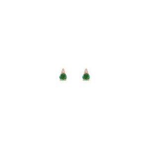 gia big earrings emeralds white diamonds gold