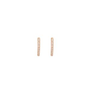 juno medium hoops white diamonds gold earrings