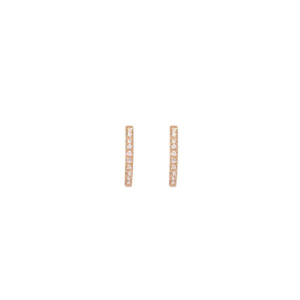 juno medium hoops white diamonds gold earrings