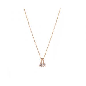 gia cluster necklace gia tiny white diamonds gold