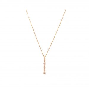 linearis necklace white diamonds astrum