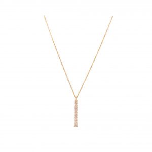 linearis necklace white diamonds astrum