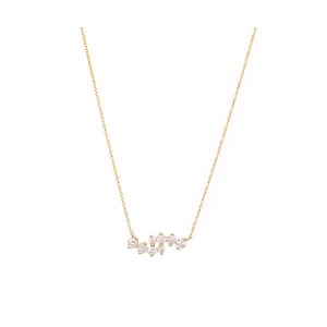 alveare necklace white diamonds gold jewelry caldera