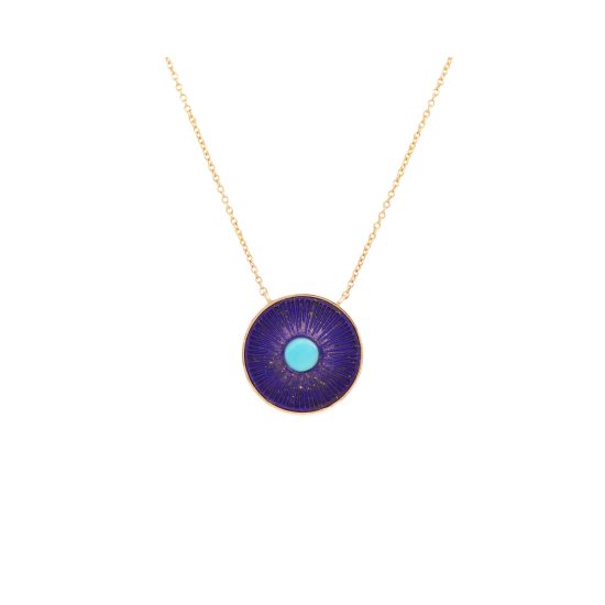 lapis lazuli turquoise necklace gold alveare jewelry