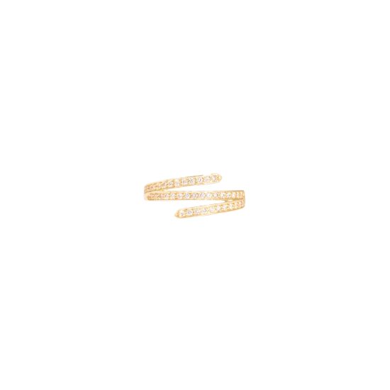 ring gold alveare jewelry